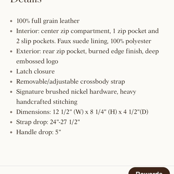 Patricia Nash CHAMBLY metal frame kisslock handle crossbody handbag - Picture 10 of 10